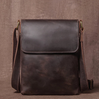 Accountant  Leather Shoulder Bag - Ethnika-Time