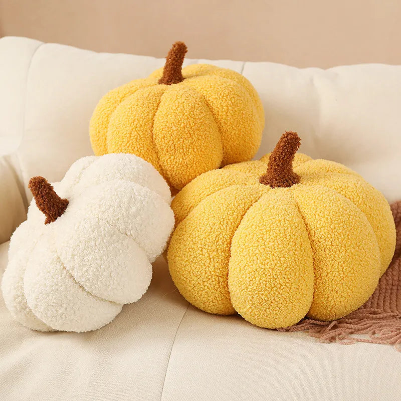 Cosy Pumpkin Plush Cushion Halloween Thanksgiving - Ethnika-Time