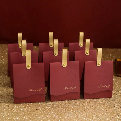 Delicate Gift Portable Leather Box 10 pcs- Ethnika-Time