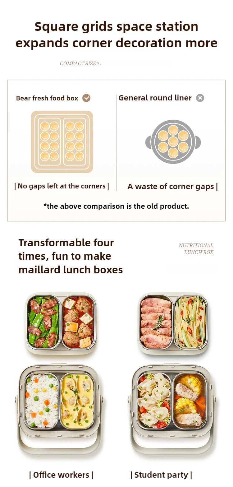 Self-Warming Portable Lunch Box - Ethnika-Time