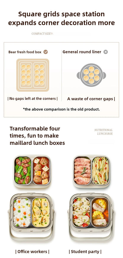 Self-Warming Portable Lunch Box - Ethnika-Time