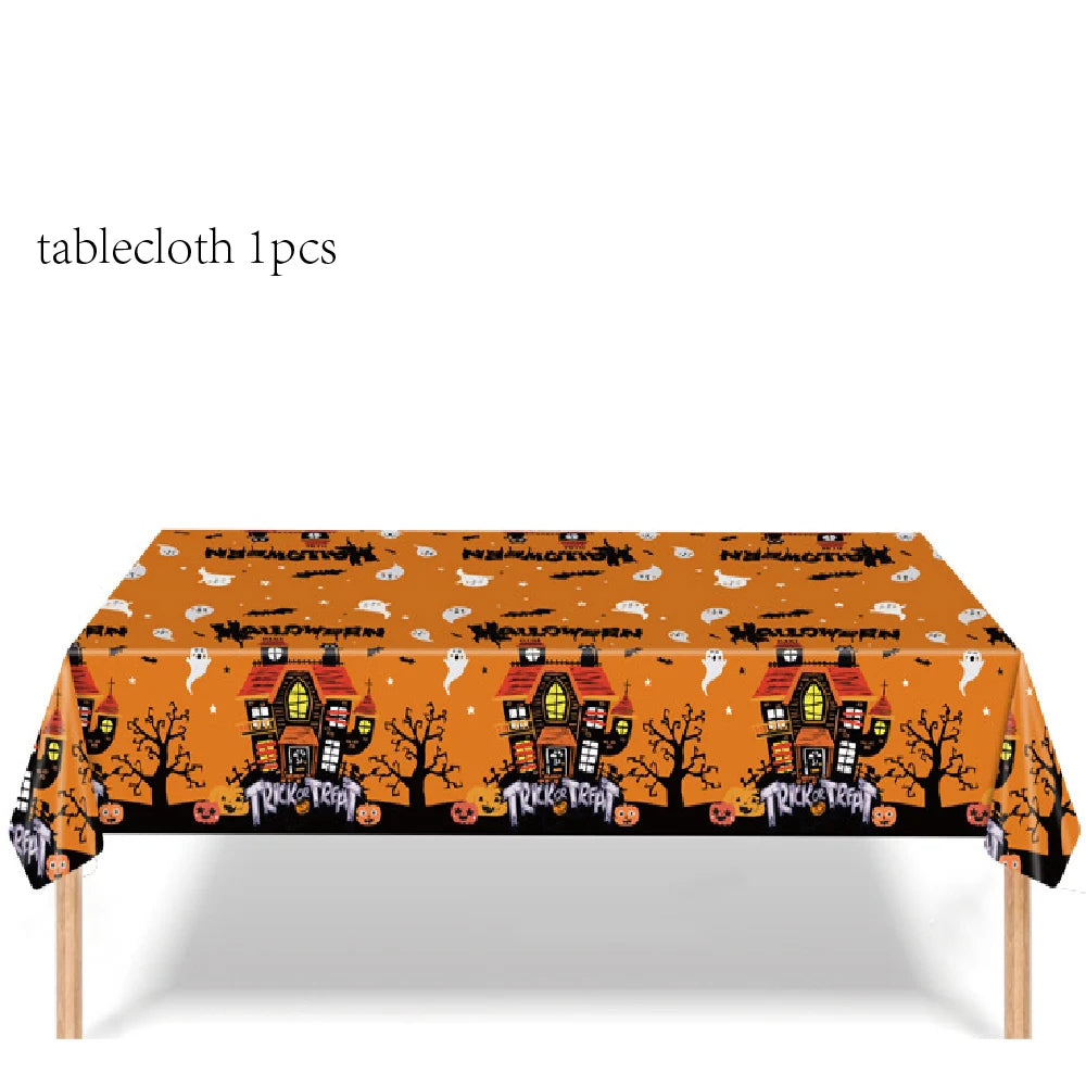 Haunted Kit Halloween Disposable Tableware - Ethnika-Time