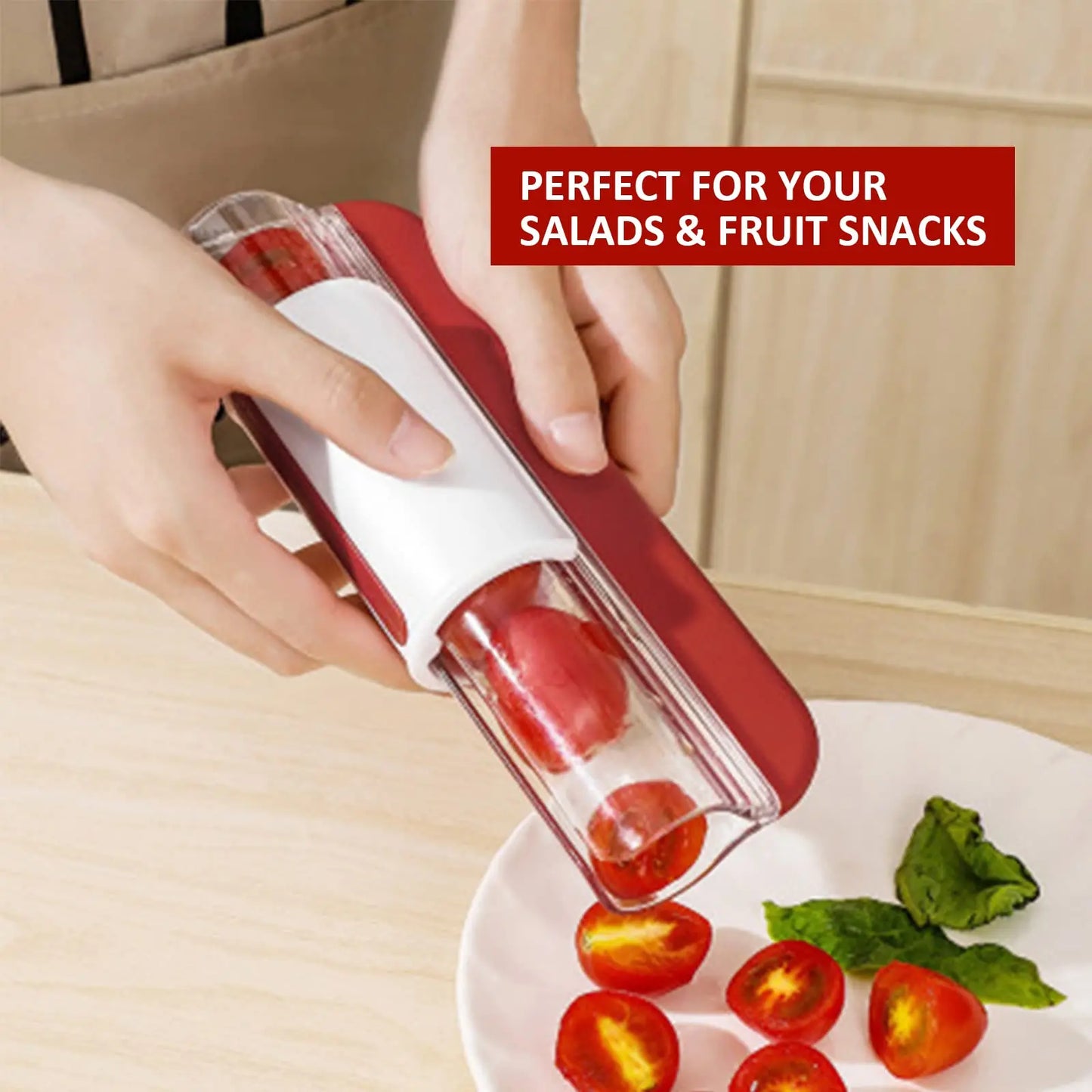 Multi-Function Tomato and Grape Cutter for Fruit Salad - Ethnika-Time