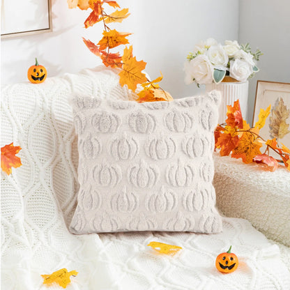 Pumpkin Whispers Plush Cushion Cover Pillowcase – Ethnika-Time