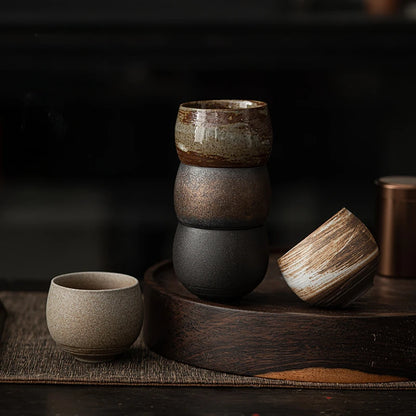 Stone Whisper Japanese Tea Cup - Ethnika-Time