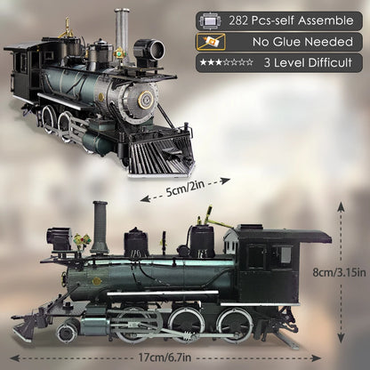 1860's Mogul 260 Locomotive Model - Ethnika-Time