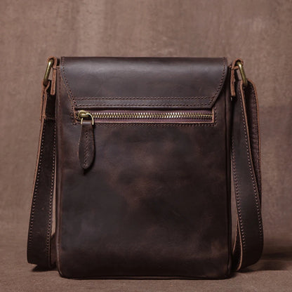 Accountant  Leather Shoulder Bag - Ethnika-Time