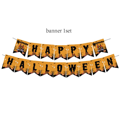 Haunted Kit Halloween Disposable Tableware - Ethnika-Time