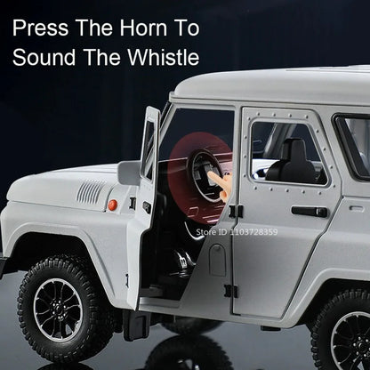 Russian Vehicle UAZ Hunter 1:18 Scale Diecast Model - Ethnika-Time