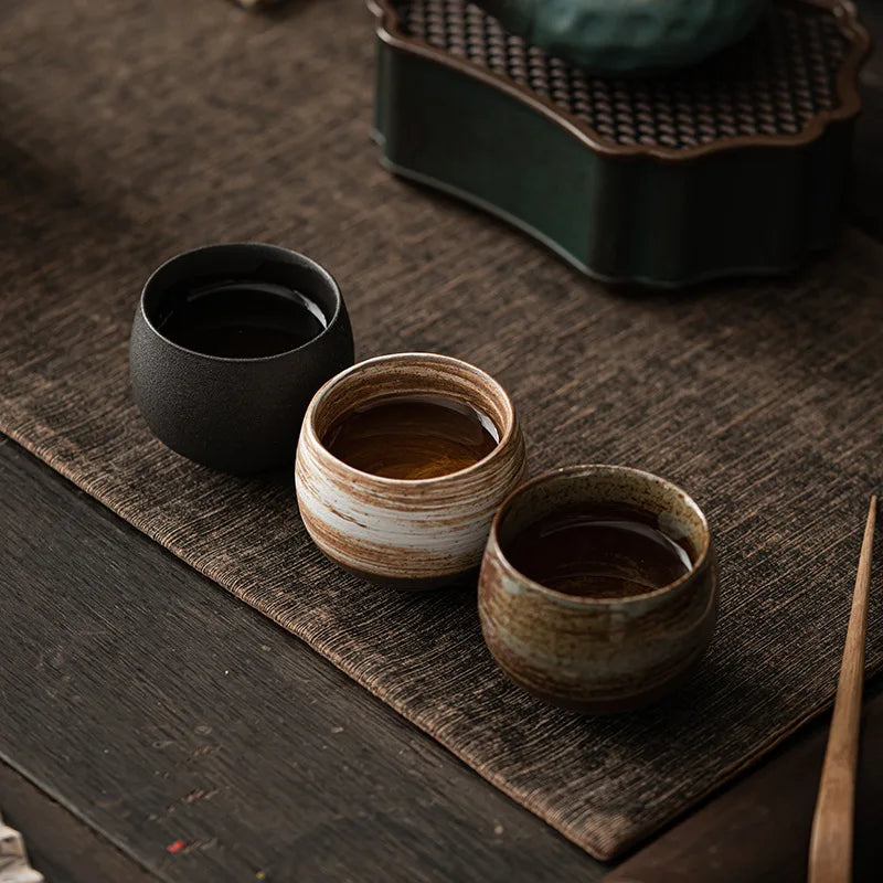 Stone Whisper Japanese Tea Cup - Ethnika-Time