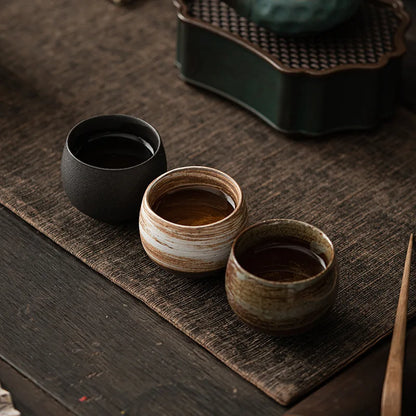 Stone Whisper Japanese Tea Cup - Ethnika-Time