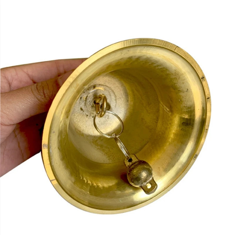 Classic Christmas Large Golden Bells - Ethnika-Time