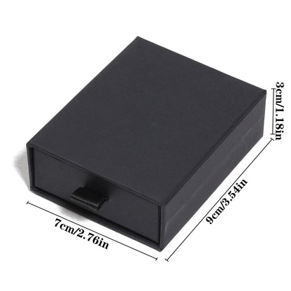 Private Jewelry & Rings Black Drawer Box - Ethnika-Time