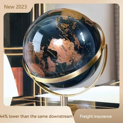50's Science Fiction Earth Desk Globe - Ethnika-Time