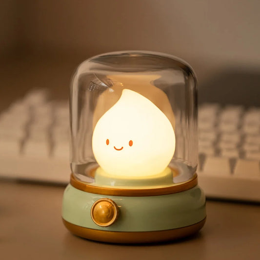 Ghost Flame Dimmable Lamp Halloween - Ethnika-Time