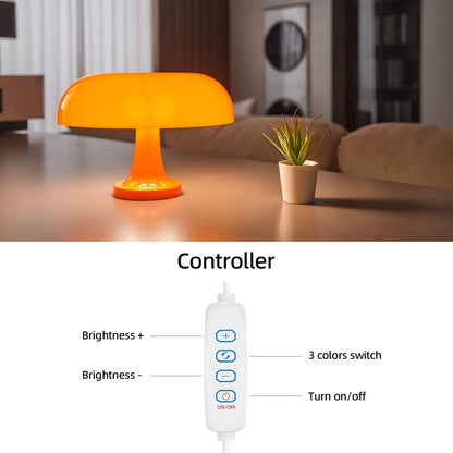 70's Mushroom Desk Lamp Nordic Design - Ethnika-Time