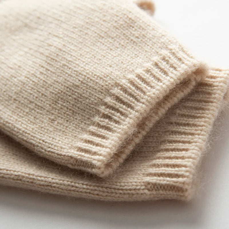 Arctic Aura Cashmere Mitts - Ethnika-Time
