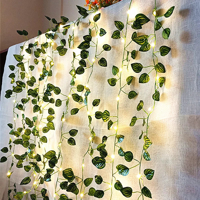 Fairy Leaf String Lights Autumn Christmas Decoration - Ethnika-Time
