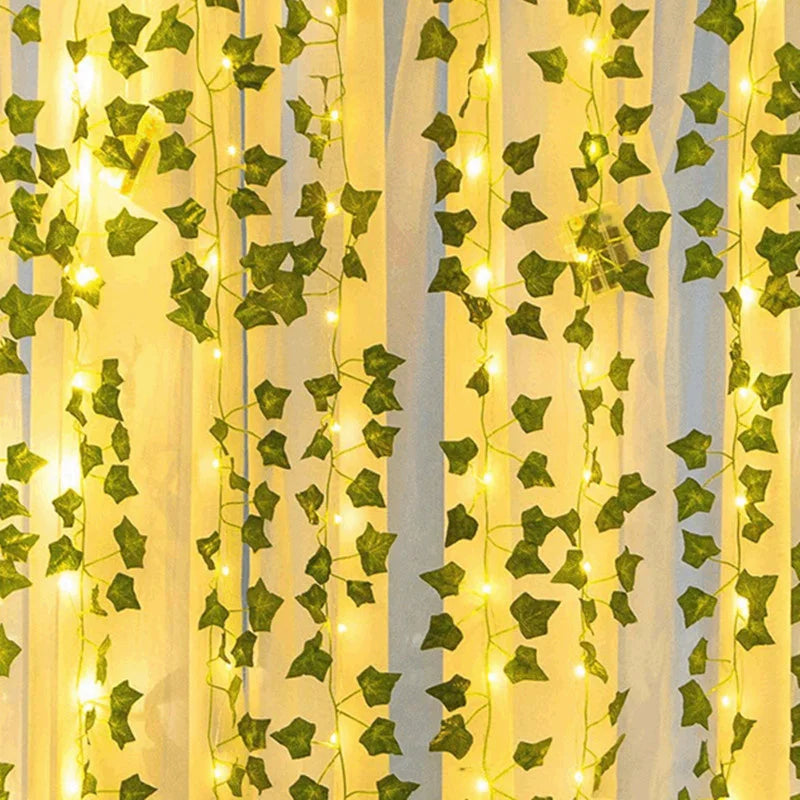 Fairy Leaf String Lights Autumn Christmas Decoration - Ethnika-Time