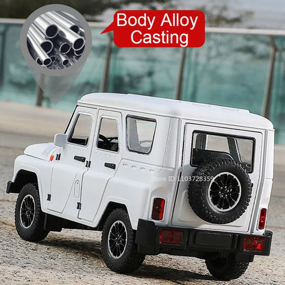 Russian Vehicle UAZ Hunter 1:18 Scale Diecast Model - Ethnika-Time