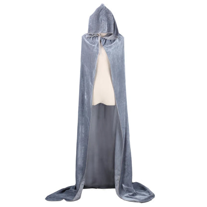 Scary Hooded Sorcerer Cloak Halloween Costume - Ethnika-Time