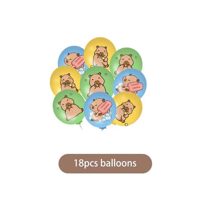 Capybara Birthday Set - Ethnika-Time