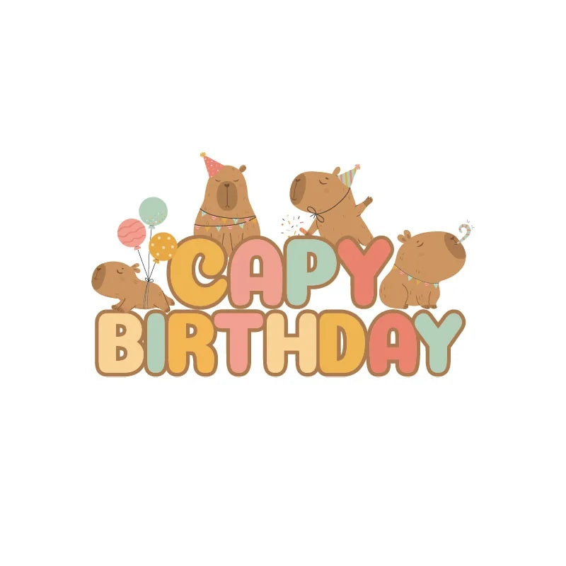 Happy Capy Birthday Kit - Ethnika-Time  no