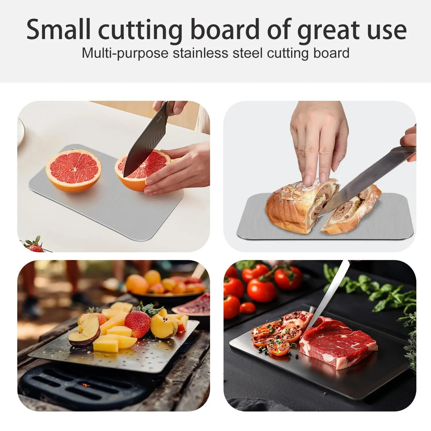 Chef Titan Antibacterial Titanium Cutting Board - Ethnika-Time