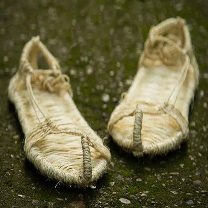 Waraji Japanese Straw Sandals - Ethnika-Time