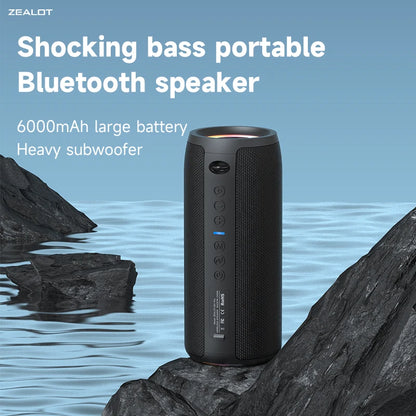 Bluetooth Portable Waterproof Speaker 40W Wireless - Ethnika-Time