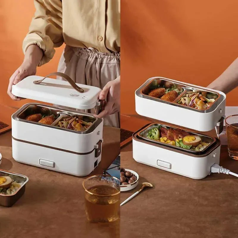 Steam Go Portable Electric Lunch Box  - Ethnika-Time