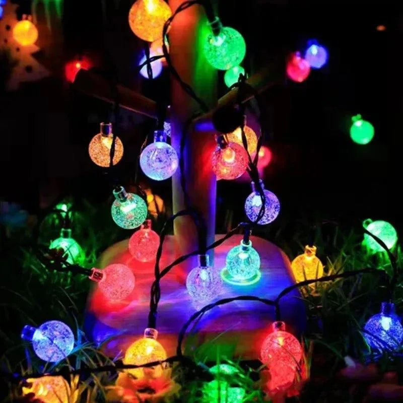 Solar Christmas Colourful Lights String - Ethnika-Time