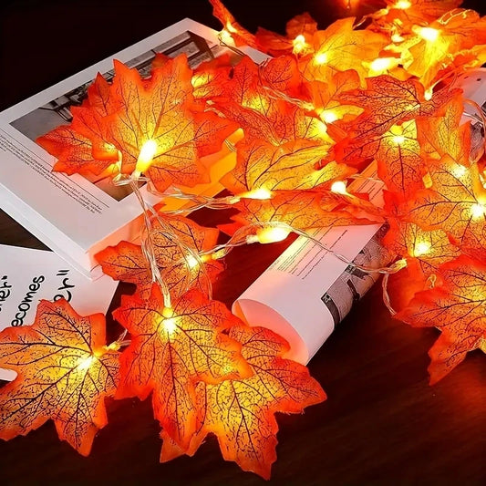 Golden Glow Lights Autumn Halloween Christmas - Ethnika-Time