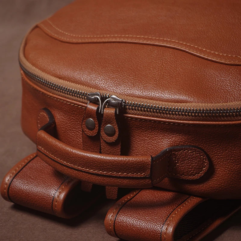 French Leather Backpack - Ethnika-Time