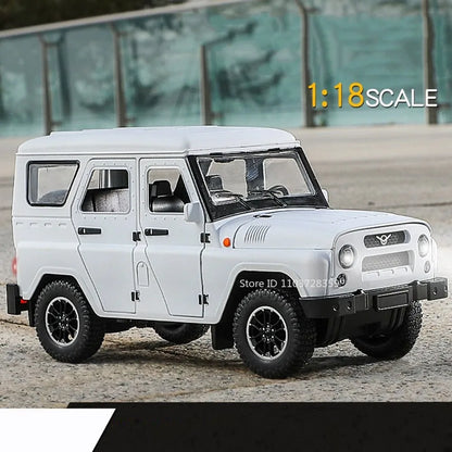 Russian Vehicle UAZ Hunter 1:18 Scale Diecast Model - Ethnika-Time