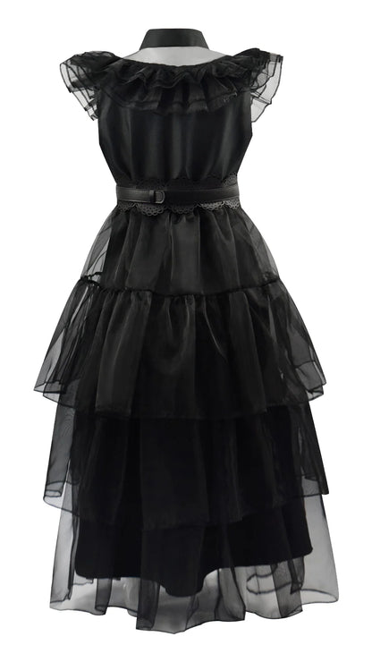 Wednesday Adams Fancy Dress Costume Halloween - Ethnika-Time