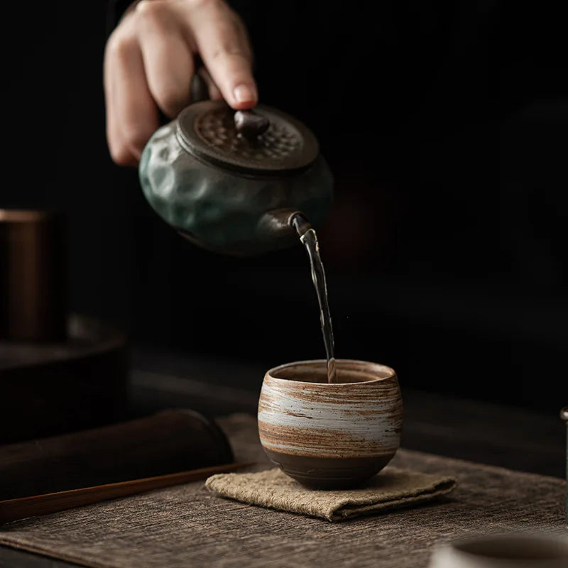 Stone Whisper Japanese Tea Cup - Ethnika-Time
