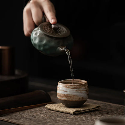 Stone Whisper Japanese Tea Cup - Ethnika-Time