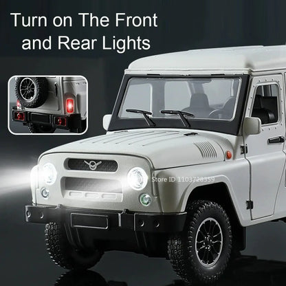 Russian Vehicle UAZ Hunter 1:18 Scale Diecast Model - Ethnika-Time