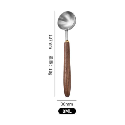 Kitchen Walnut Measure Scoop - Ethnika-Time