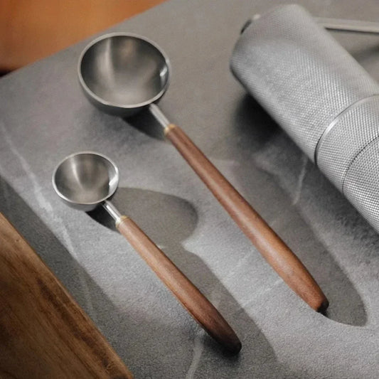 Kitchen Walnut Measure Scoop - Ethnika-Time