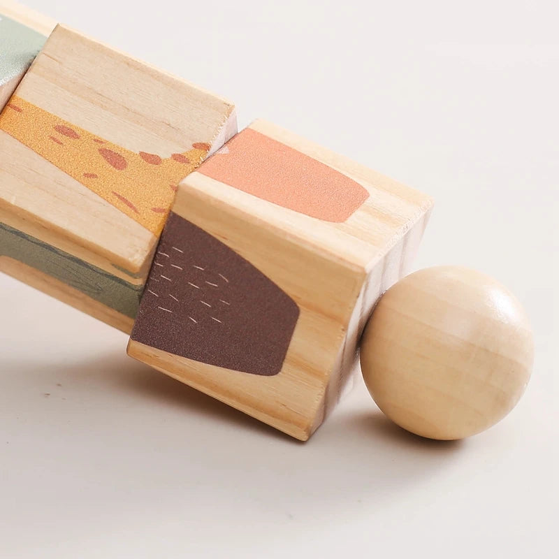 Funnywoody Cubes Baby Learning Toy - Ethnika-Time