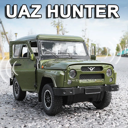Russian Vehicle UAZ Hunter 1:18 Scale Diecast Model - Ethnika-Time