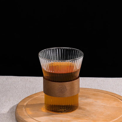 Japanese Glass-Walnut Coffee Mug  - Ethnika-Time