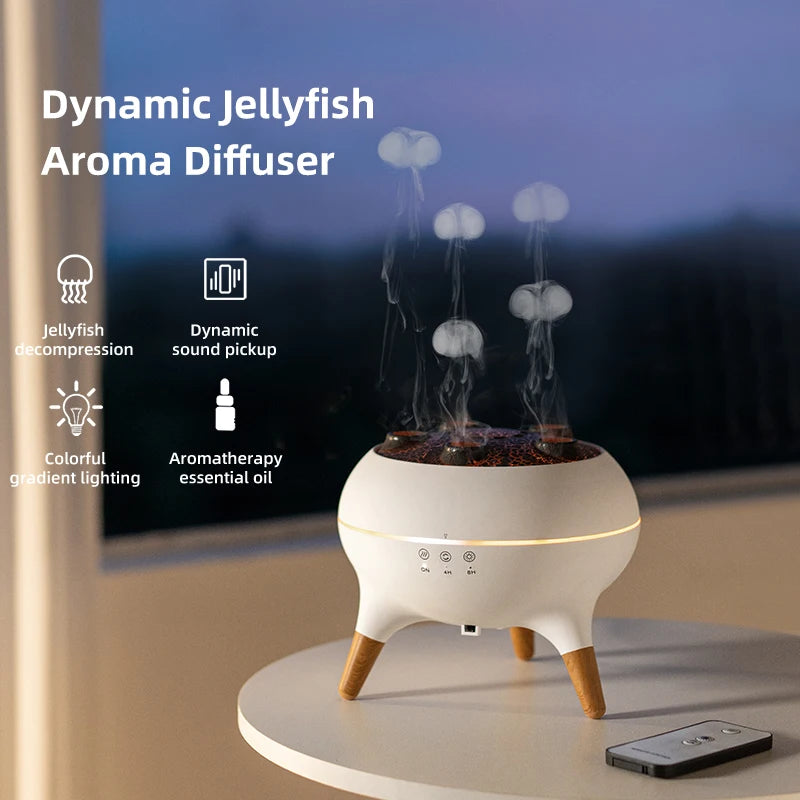 Aqua Muse Dynamic Jellyfish Air Humidifier - Ethnika-Time
