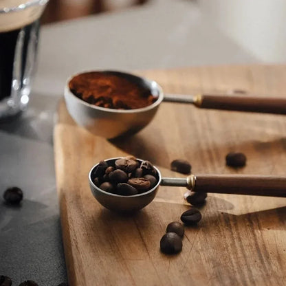 Kitchen Walnut Measure Scoop - Ethnika-Time