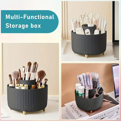 360° Rotating Makeup Brush Holder - Ethnika-Time