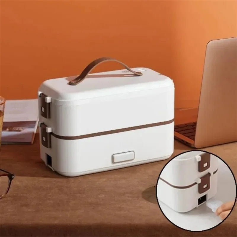 Steam Go Portable Electric Lunch Box  - Ethnika-Time