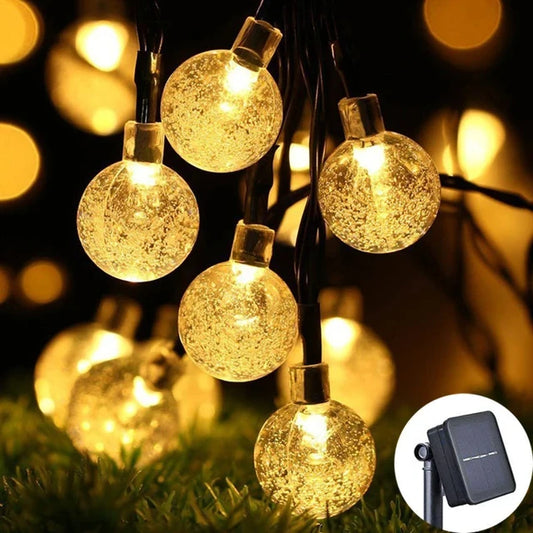 Solar Christmas Colourful Lights String - Ethnika-Time