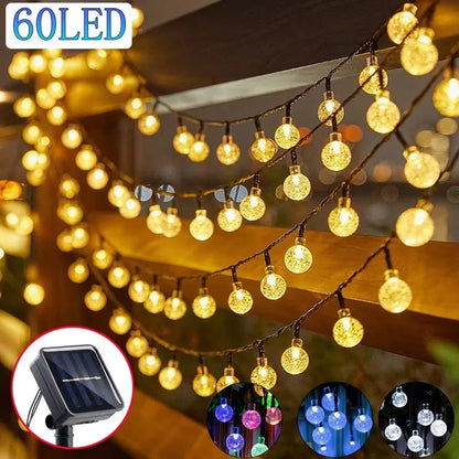 Solar Christmas Colourful Lights String - Ethnika-Time